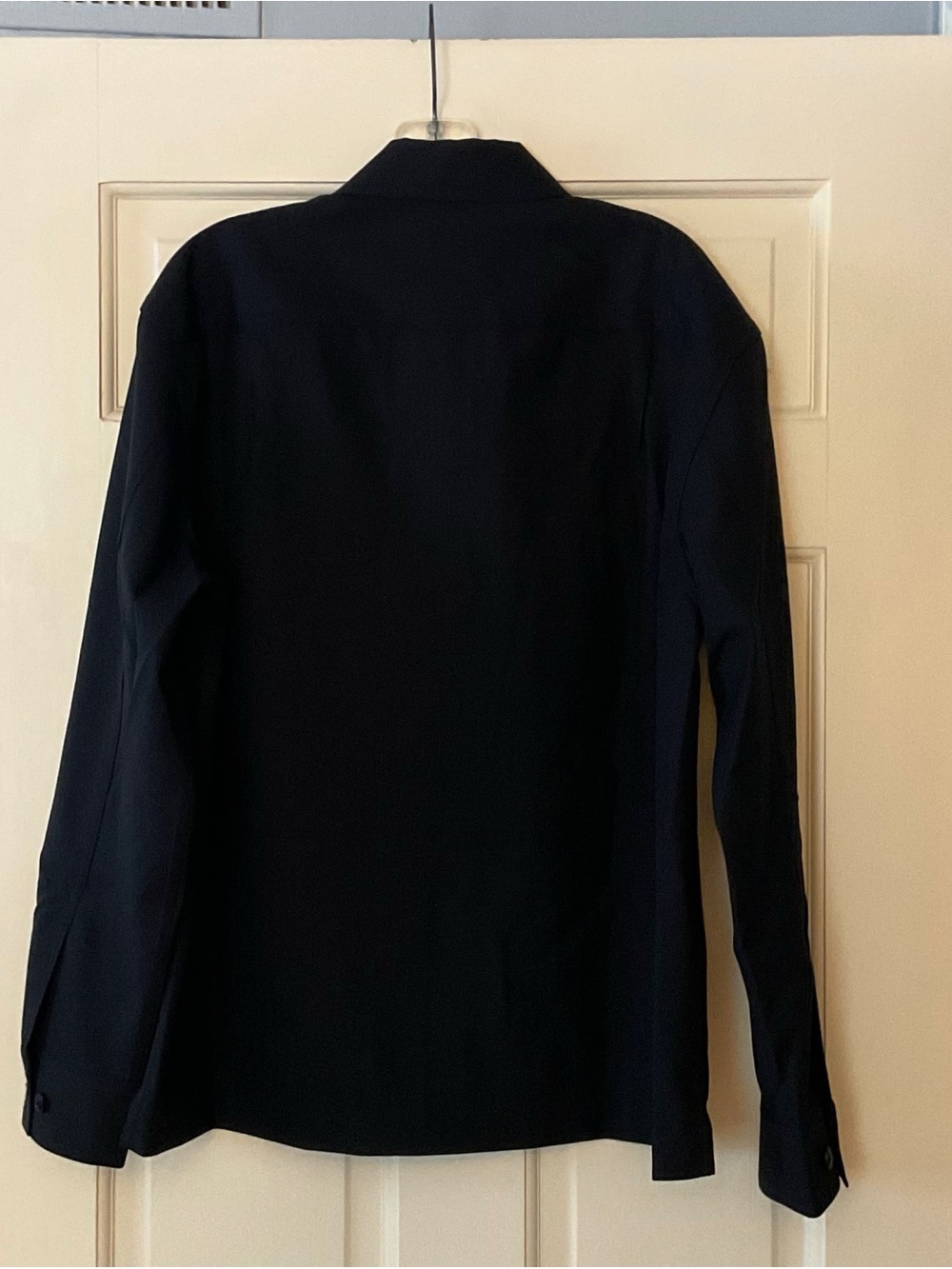 Madewell Overshirt in Wool-Blend Herringbone Shacket Black Men’s Medium NWT - Picture 9 of 11